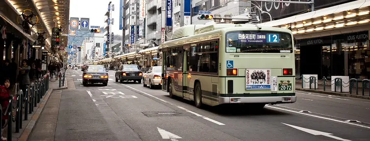 Bus in Kyoto