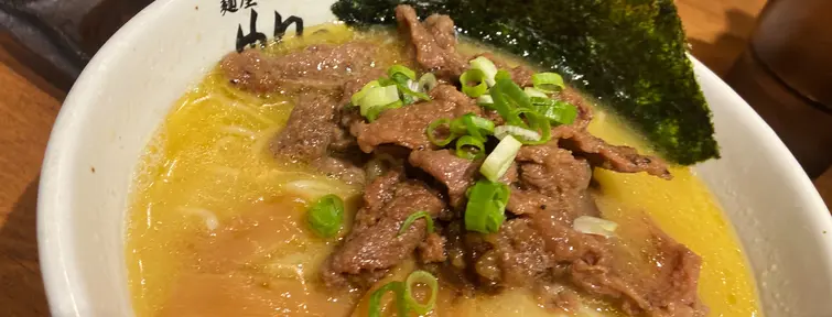 Halal ramen at Honolu in Shinjuku