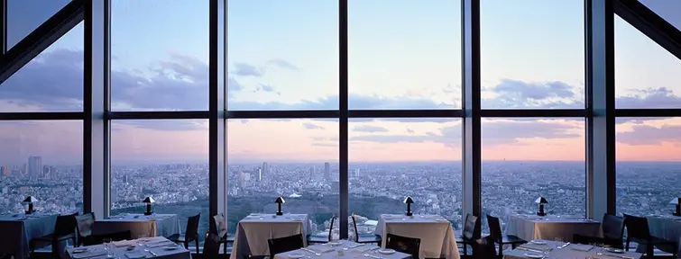 The stunning views of Tokyo hosted by the New York bar in Shinjuku.
