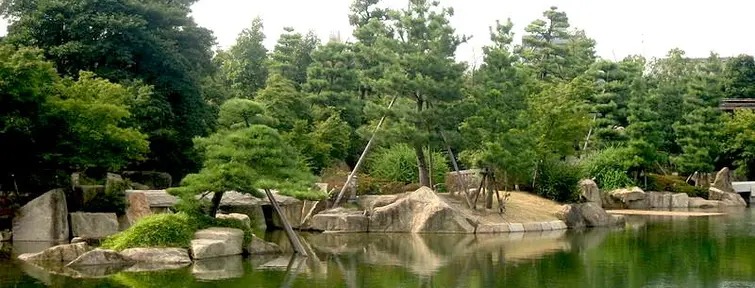 Le jardin Tokugawa-en, à Nagoya Le jardin Tokugawa-en, à Nagoya