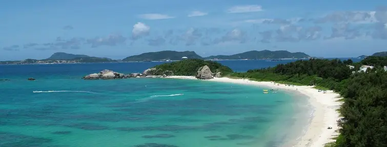The beaches of the Miyako Islands