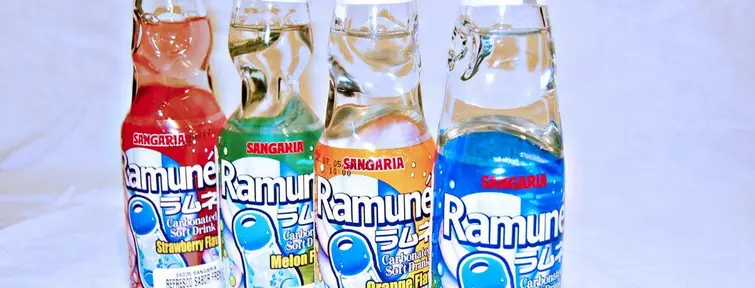Las botellas de ramune son parte de la infancia de los japoneses.