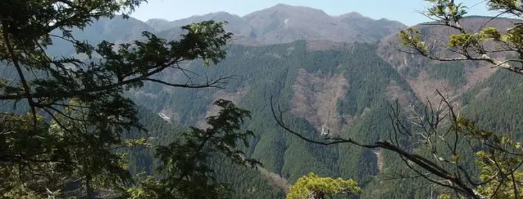 Une des vues sur la montagne depuis le Mitake