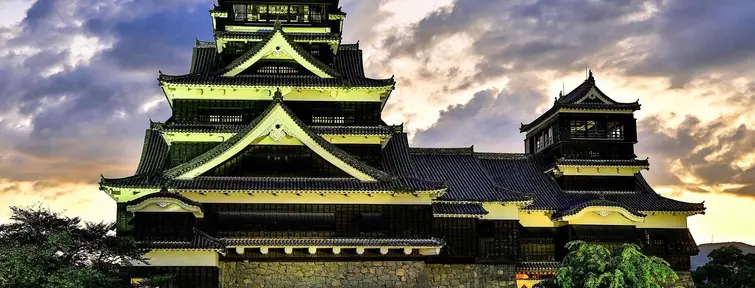 Le château de Kumamoto Le château de Kumamoto