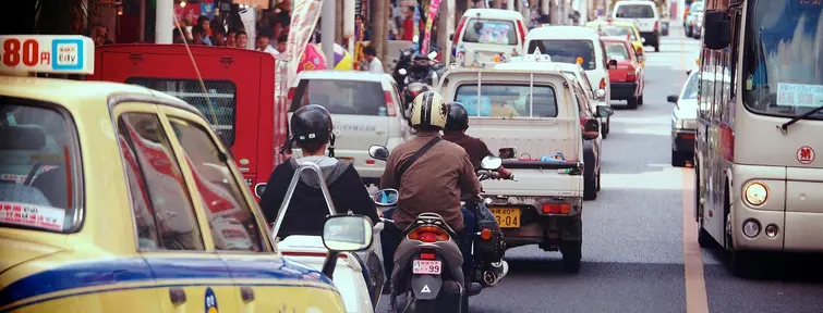 Traffic routier à OkinawaTraffic routier à Okinawa