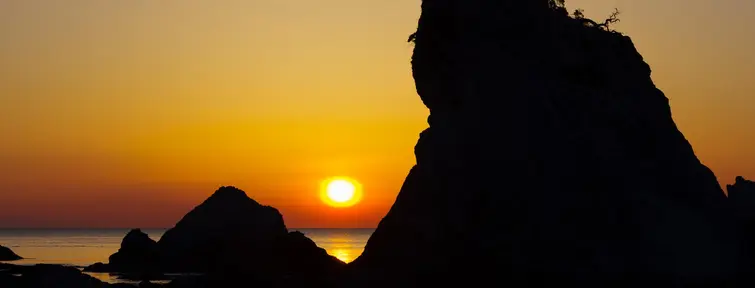 Sunset in Jodogahama