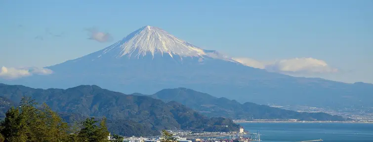 Vistas al monte Fuji desde Shizuoka Vistas al monte Fuji desde Shizuoka