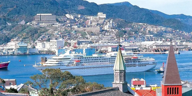 El puerto de Nagasaki