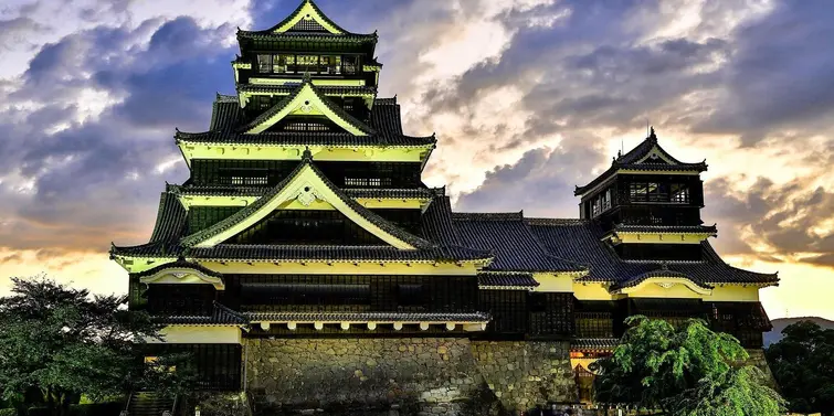 El castillo de Kumamoto