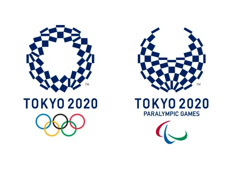 Sac à Cordon Officiel Tokyo 2020 Avec Miraitowa - Bleu, 29 Cm, Marchandise JO