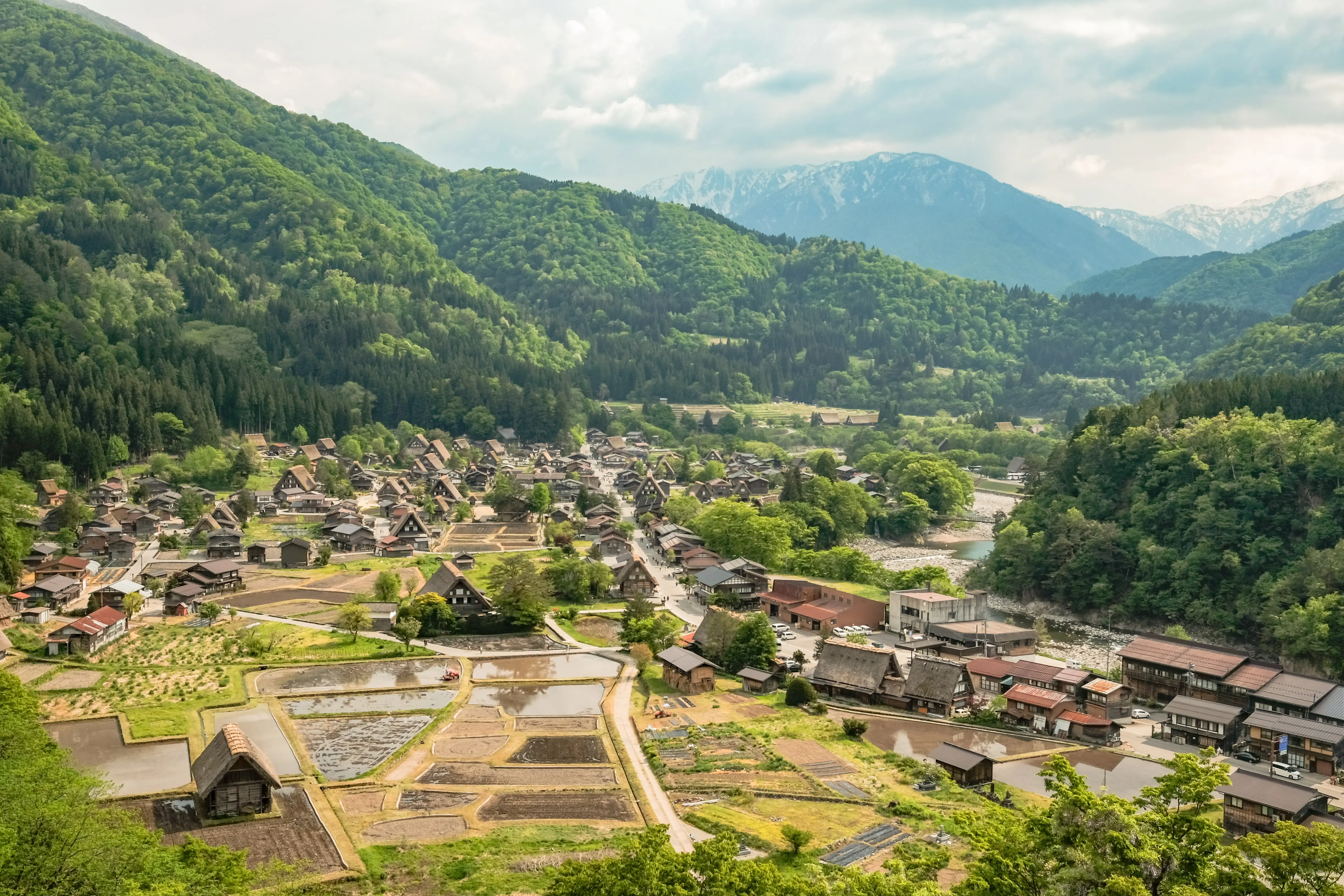 Shirakawa-go village in Gifu prefecture