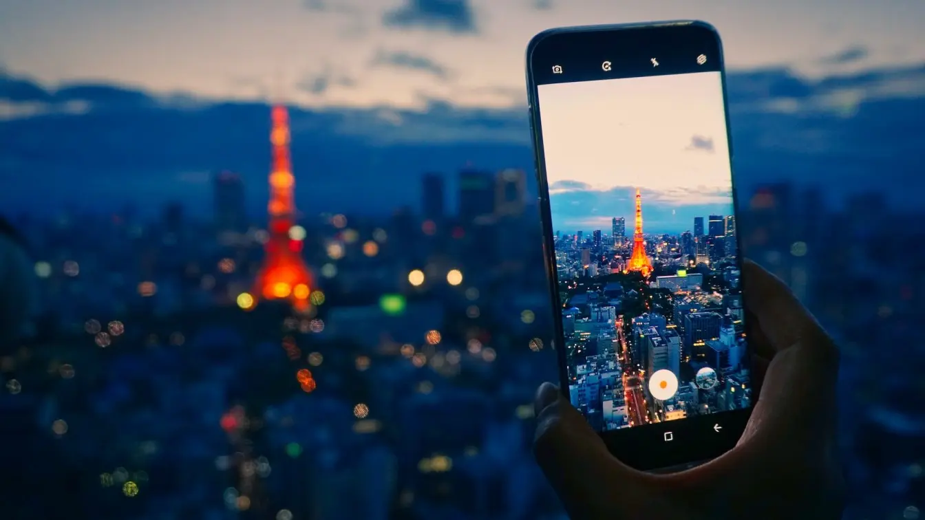 eSIM phone in japan card photo tokyo tower eSIM phone in japan card photo tokyo tower