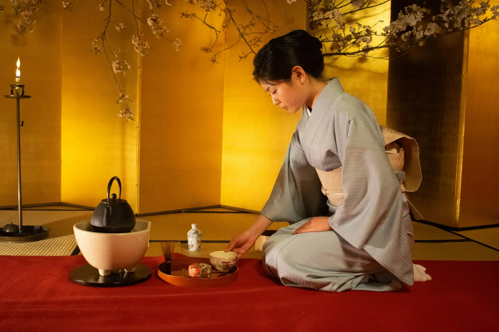 cérémonie du thé japon activité